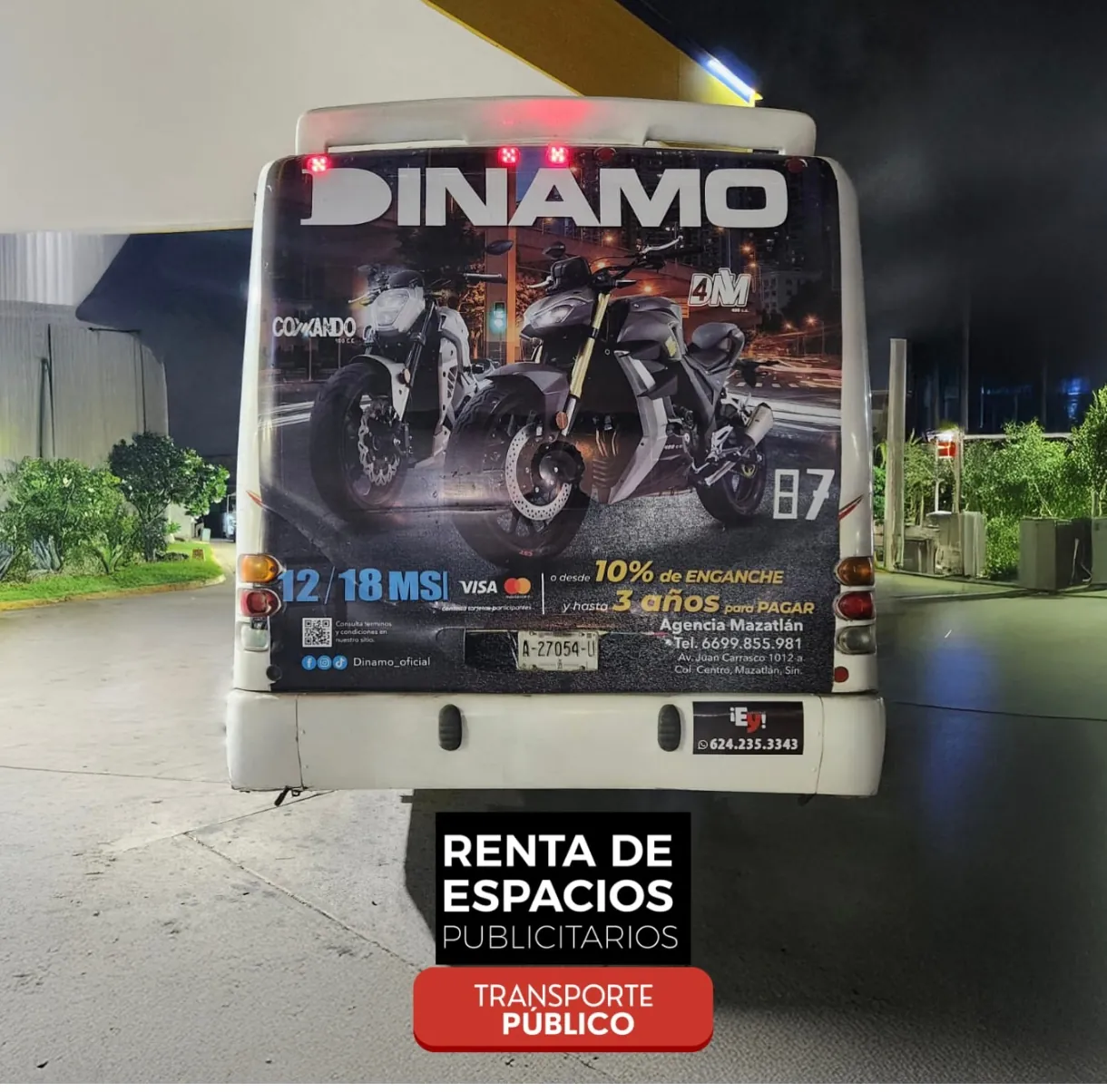 31 Sushi & Bar — campaña en transporte